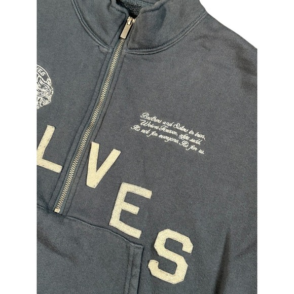 DARC SPORT Wolves Club Bodybuilding Cropped Sweater‎ Sweatshirt 89 of 500 Size S - Picture 5 of 9